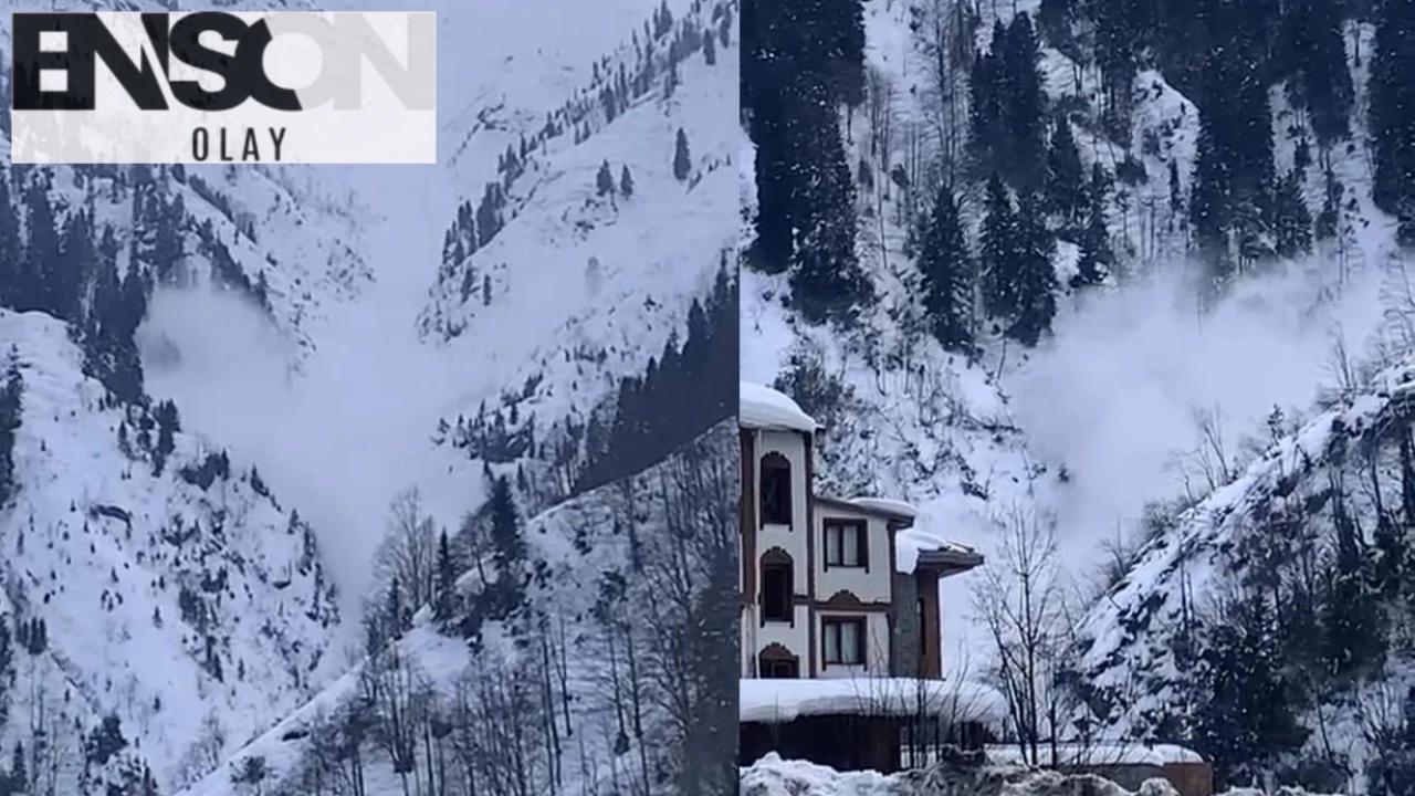 Ayder Yaylası'nda Çığ Olayı: Korku Dolu Anlar!