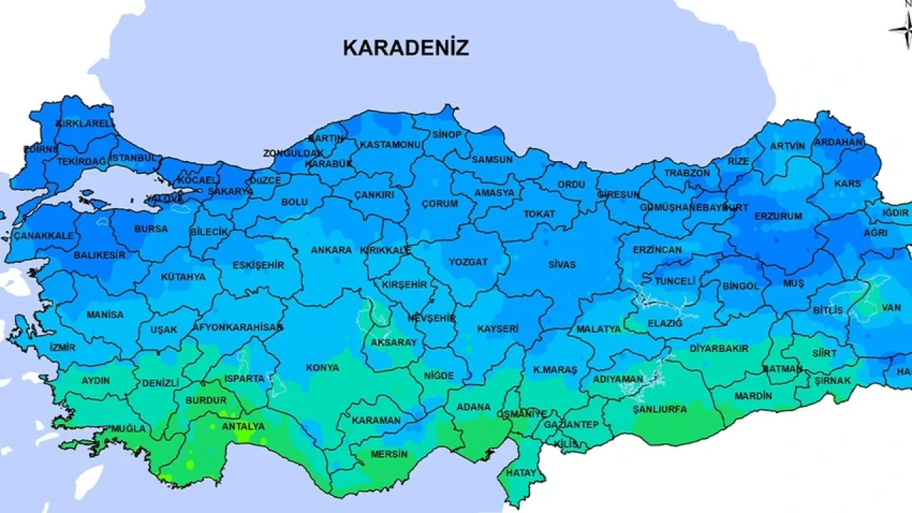 Türkiye'ye çarşamba uyarısı verildi. Aniden gelebilir