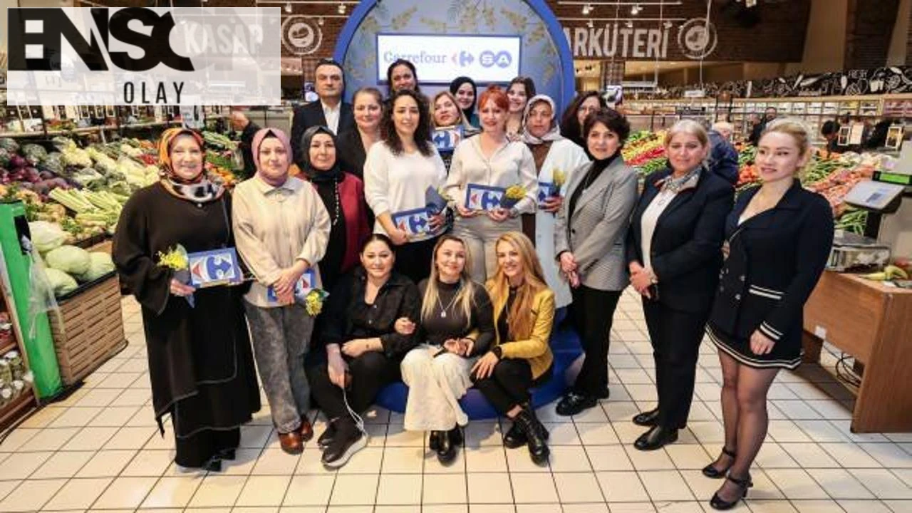Üreten Kadınlar, CarrefourSA’da müşterilerle buluştu