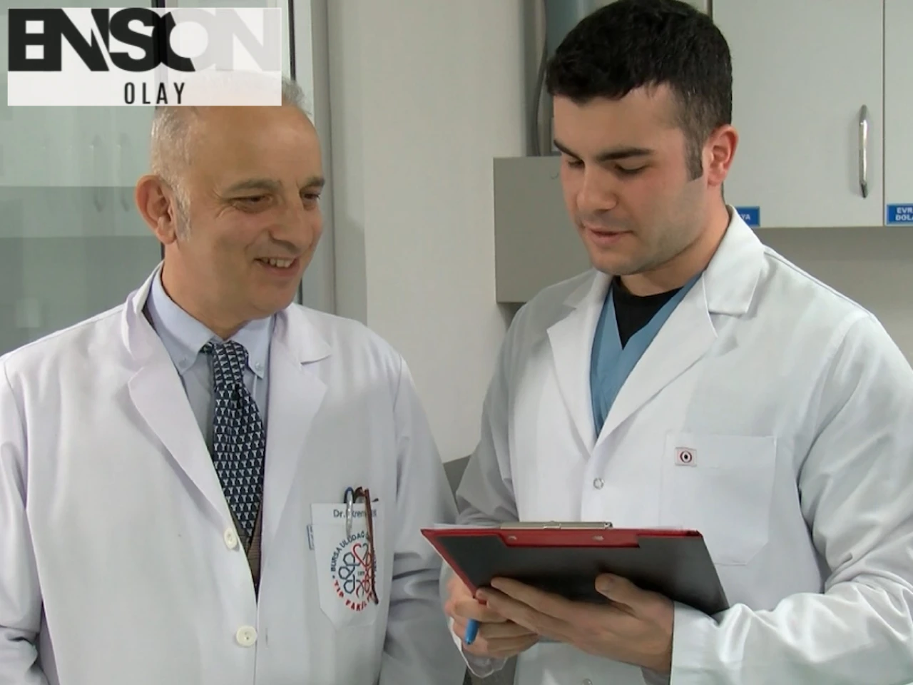 Doktor baba-oğul birlikte hayat kurtaracak
