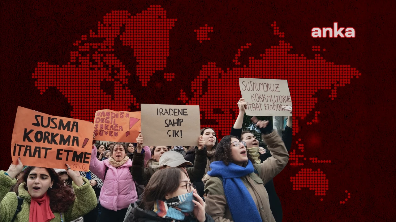 Türkiye’deki protestolar dünyanın gündeminde: Kalabalıklar yasağa rağmen İBB Başkanı’nın adaletsiz gözaltını protesto etti