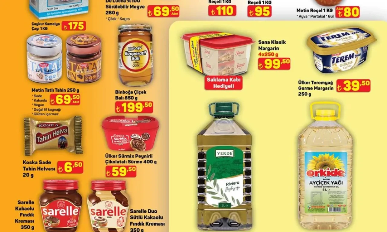 A101’de 5 lt Orkide Ayçiçek Yağlarında çılgın bayram indirimi! 175 TL'den başlayan fiyatlar görenleri şaşırtıyor