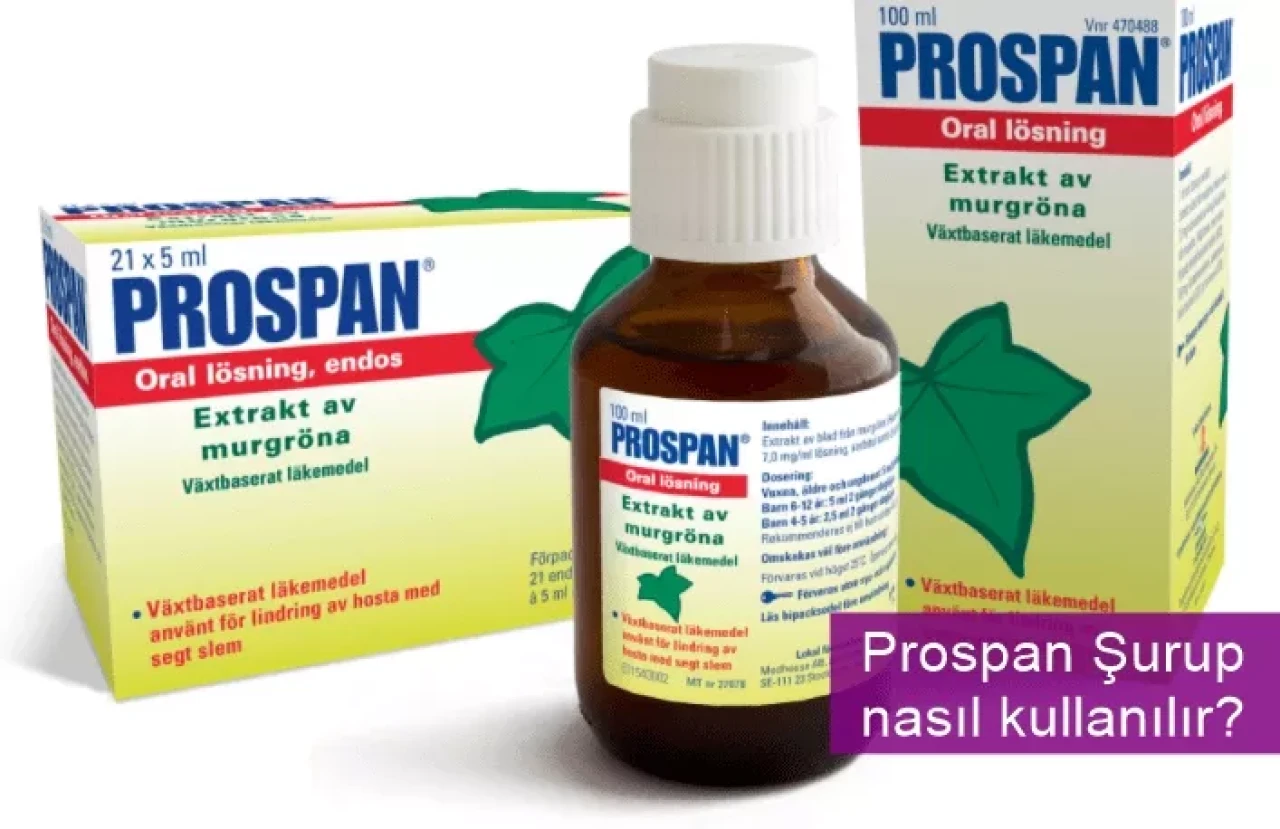Prospan Öksürük Şurubu Nedir, Ne İşe Yarar ve Nasıl Kullanılır?