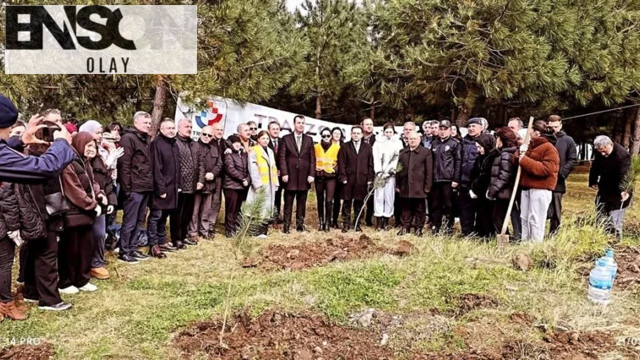 Beşikdüzü’nde fidanlar toprakla buluştu