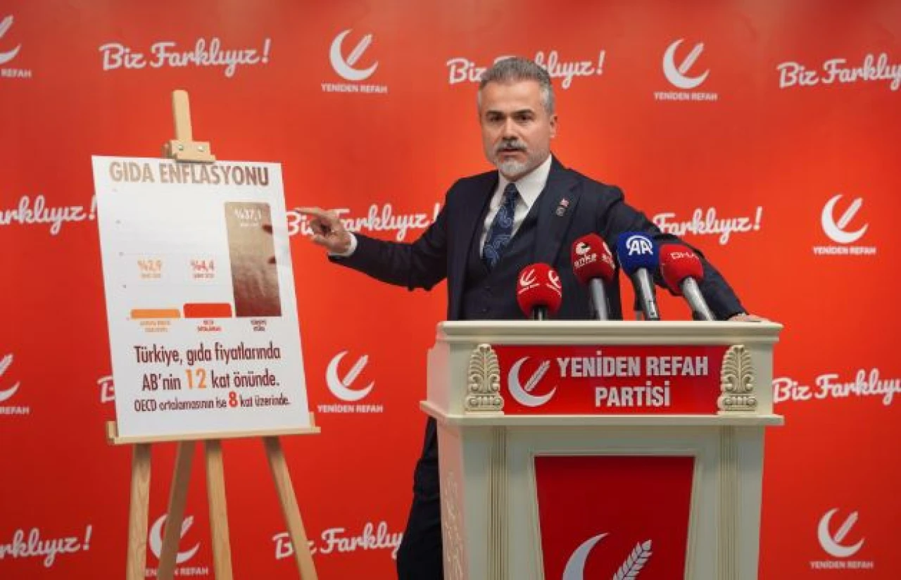 Suat Kılıç: Türkiye, Avrupa Birliği’nin yaklaşık 12-13 katı, OECD ülkelerinin de yaklaşık 8 katı bir gıda enflasyonu ile karşı karşıya