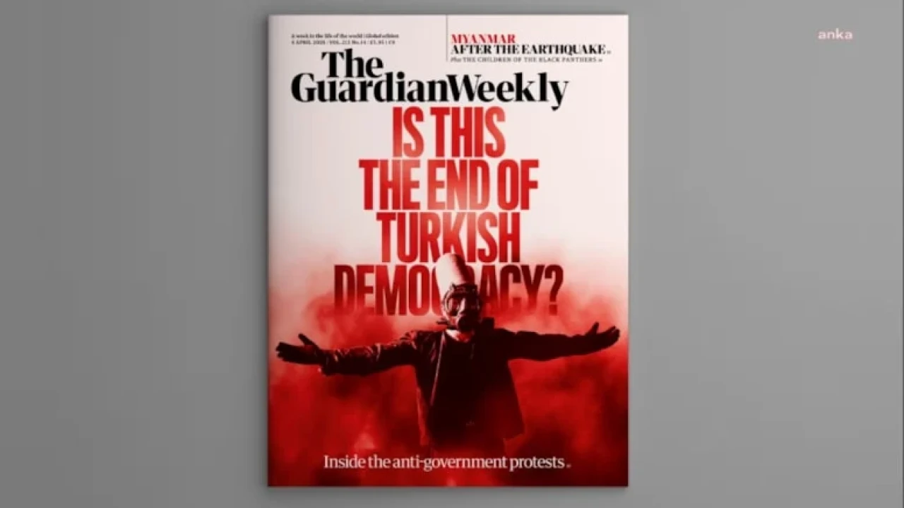 The Guardian Weekly, Saraçhane eylemlerini kapağına taşıdı
