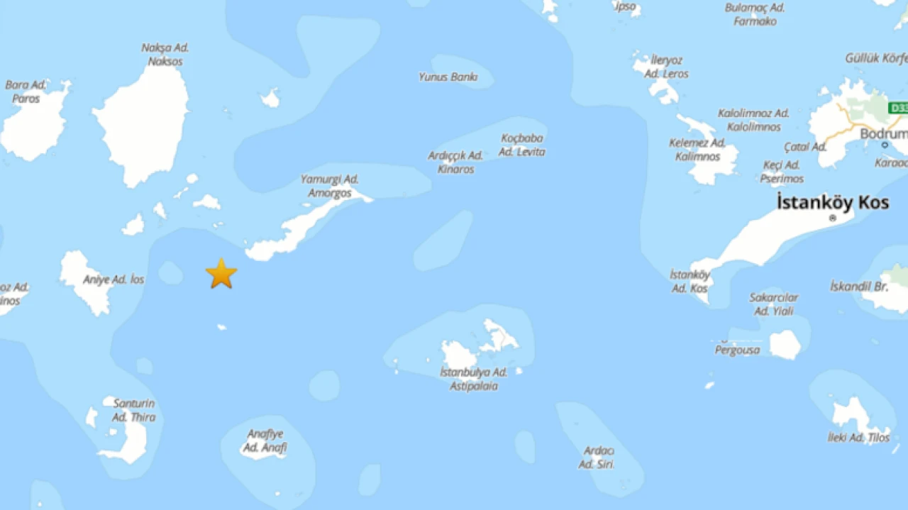 Son Dakika... Ege'de korkutan deprem! Santorini uyanıyor mu?
