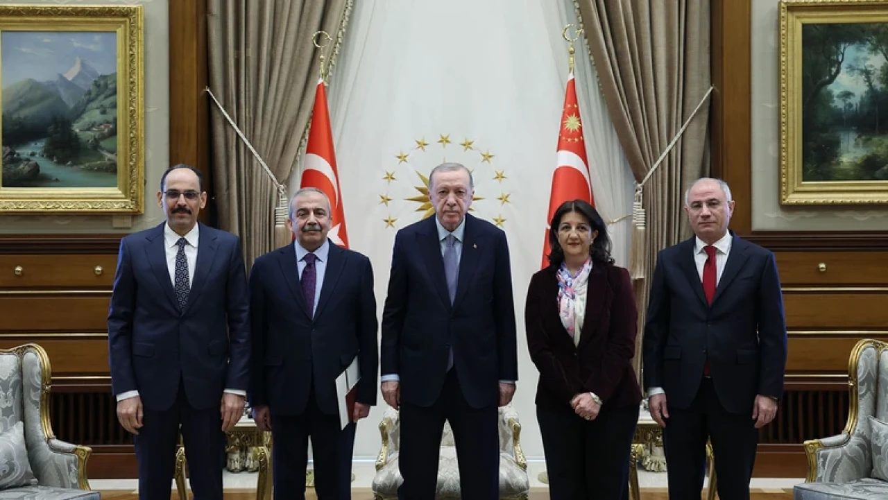 Cumhurbaşkanı Erdoğan-DEM Parti görüşmesinin ardından yazılı açıklama
