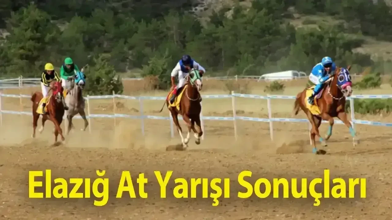 Elazığ 29 Nisan 2025 Salı At Yarışı Sonuçları!