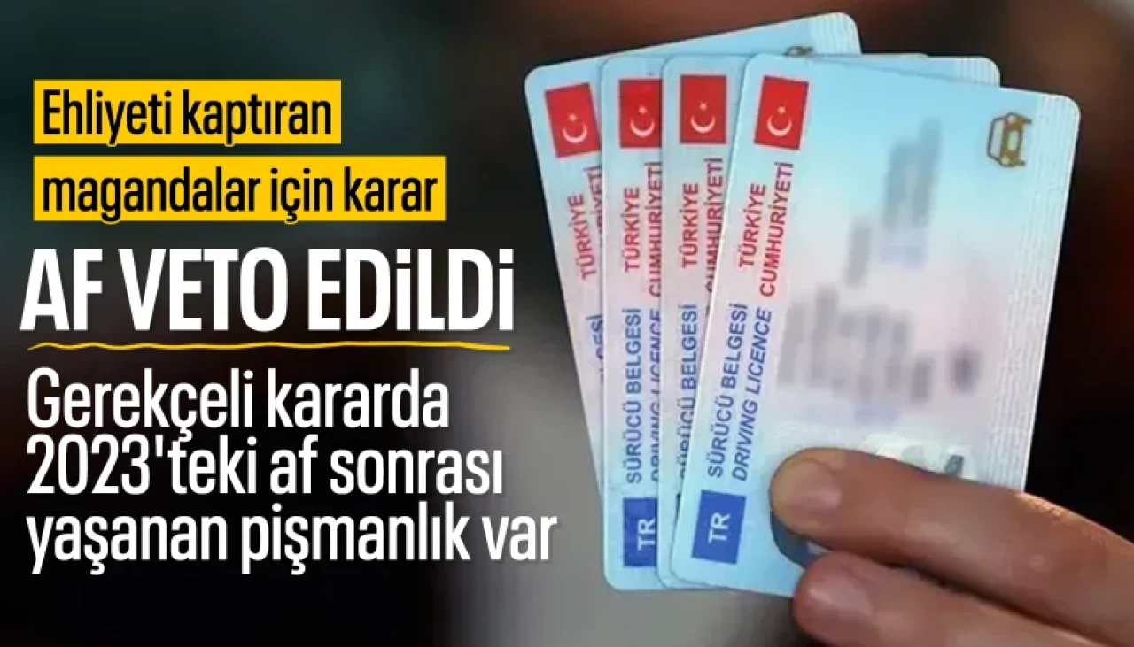 Meclis'te yeni trafik kanunu görüşülüyor! Ehliyet affı veto edildi