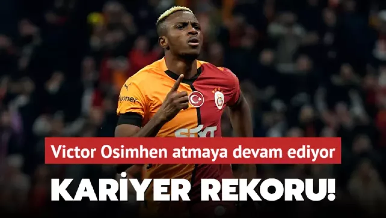 Galatasaray'ın Yıldızı Victor Osimhen, Sivasspor Maçında Rekor Kırdı!