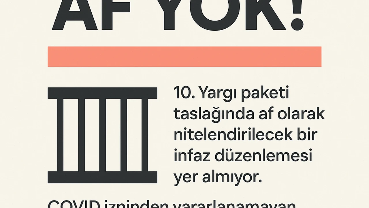 10. Yargı Paketi’nde İnfaz Düzenlemesi, Af Var mı? AK Parti Grubu’na Sunulan Taslakta Detaylar Belli Oldu