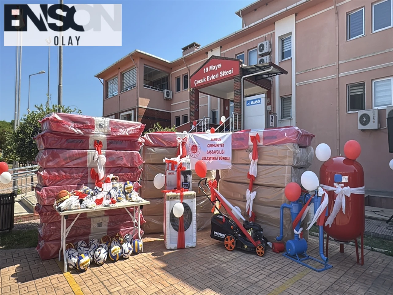 Samsun'da Uzlaştırmacılar Toplumsal Barışa Katkı Sağladı, Çocuk Evlerine 500 Bin TL Değerinde Yardım Malzemesi Teslim Edildi