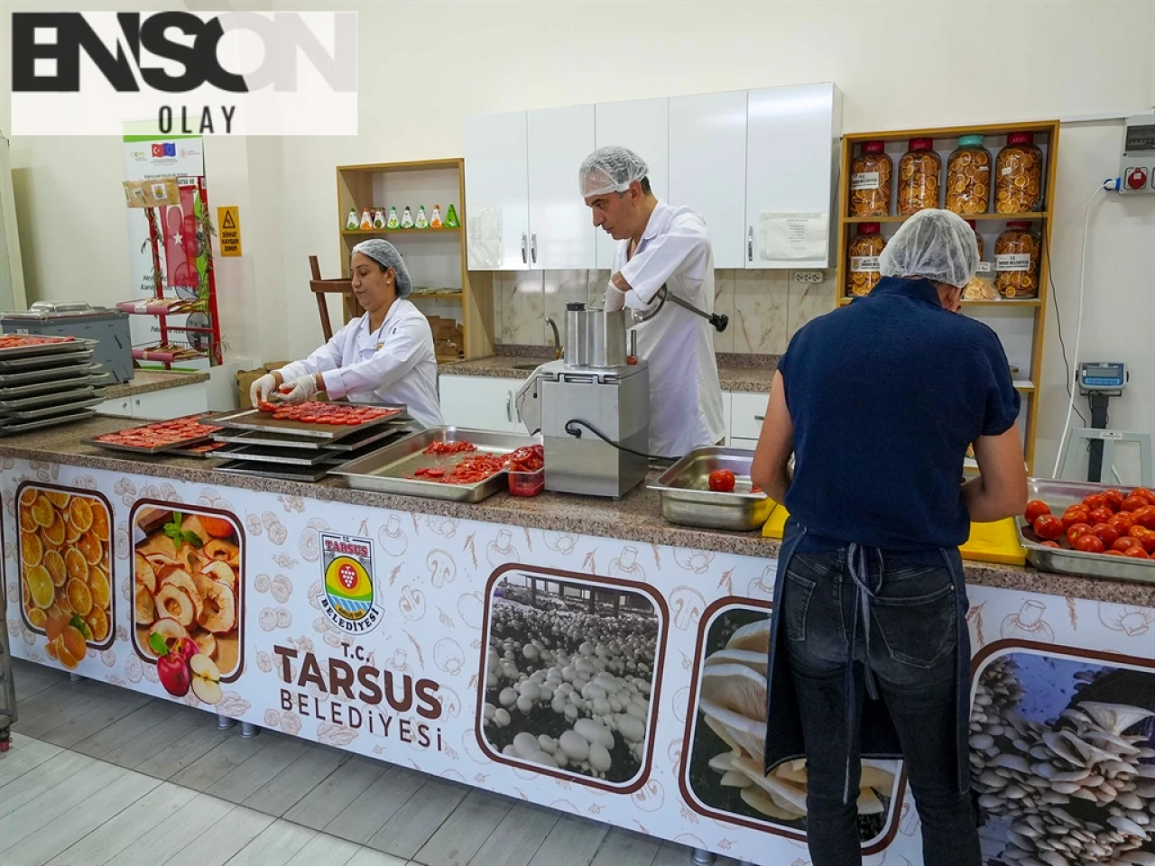Tarsus Belediyesi, Yerel Üretimi Desteklemek İçin Meyve ve Sebze Kurutma Tesisi Açtı