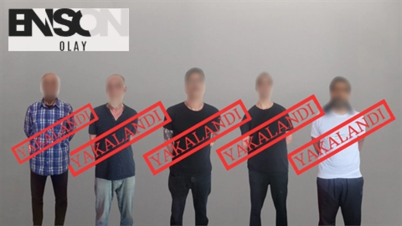 İnterpol ile Yakalanan 5 Uluslararası Suçlu Türkiye'ye İade Edildi
