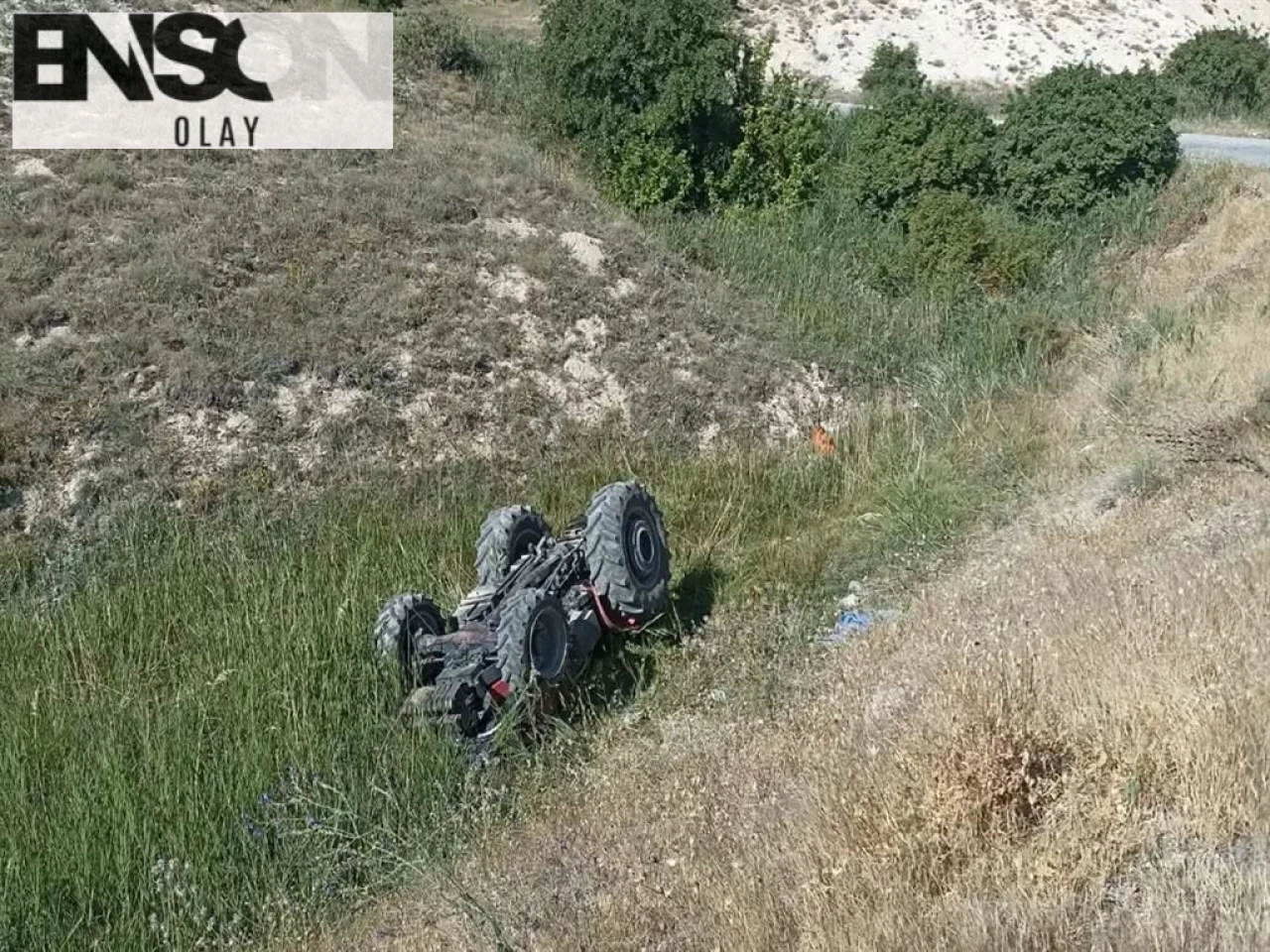 Darende ilçesinde traktör devrildi, sürücü yaşamını yitirdi, soruşturma başlatıldı.