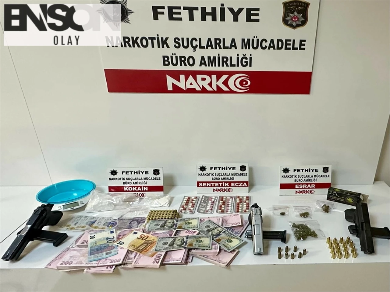 Fethiye'de Uyuşturucu Operasyonu: 7 Şüpheliden 5'i Tutuklandı