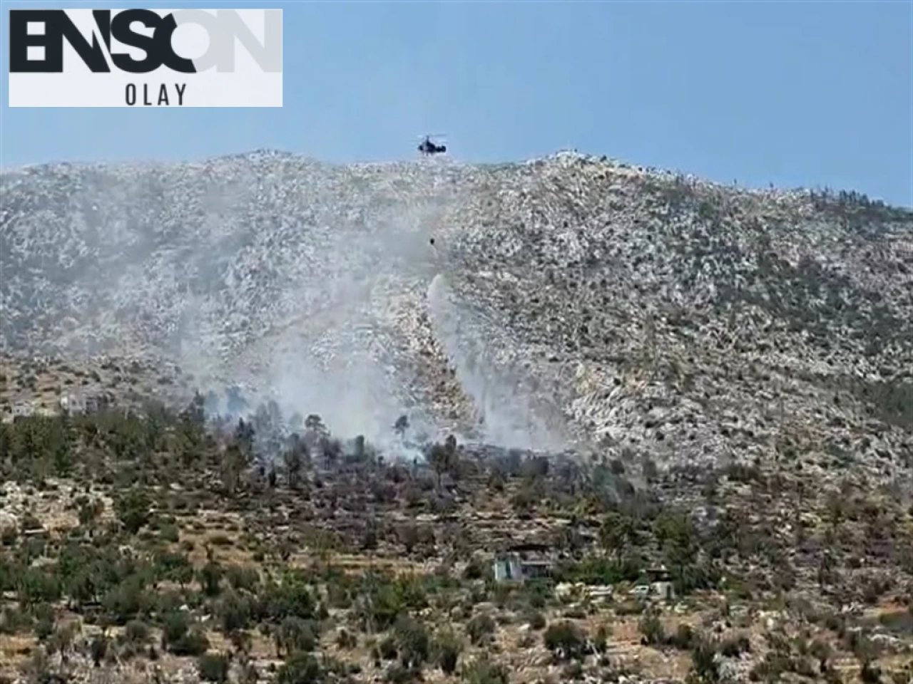 Silifke'de Orman Yangını Kontrol Altına Alındı