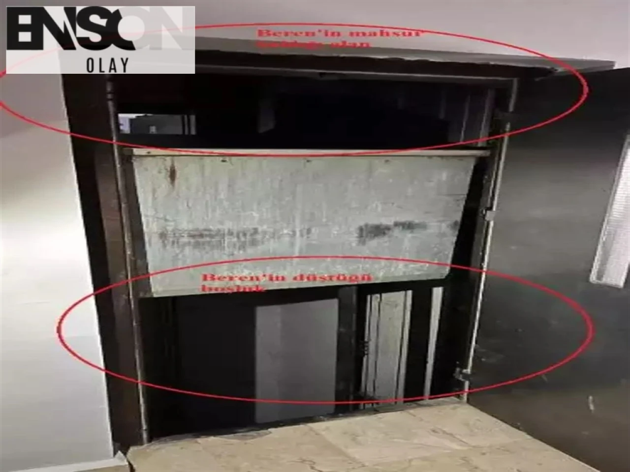 Ankara'da asansör boşluğuna düşen Beren Su Bolat davasında itfaiyecilere para cezası verildi.
