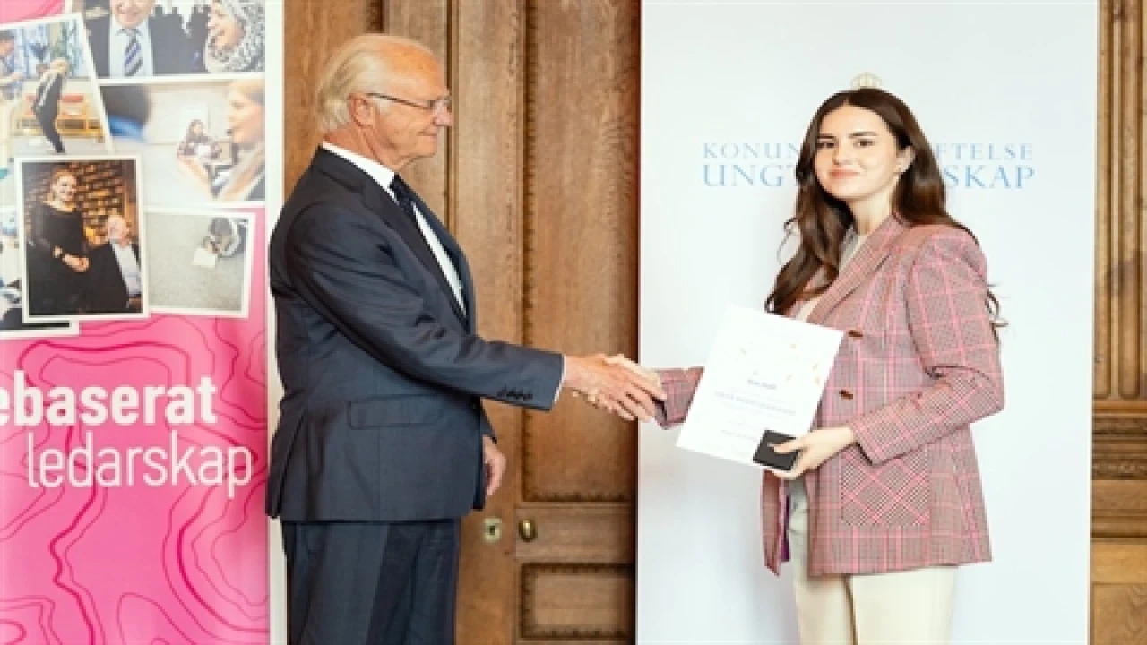 İsveç Kraliyet Vakfı tarafından verilen Değer Temelli Genç Liderlik Programı'nda Türk Gençler Diplomalarını Aldı