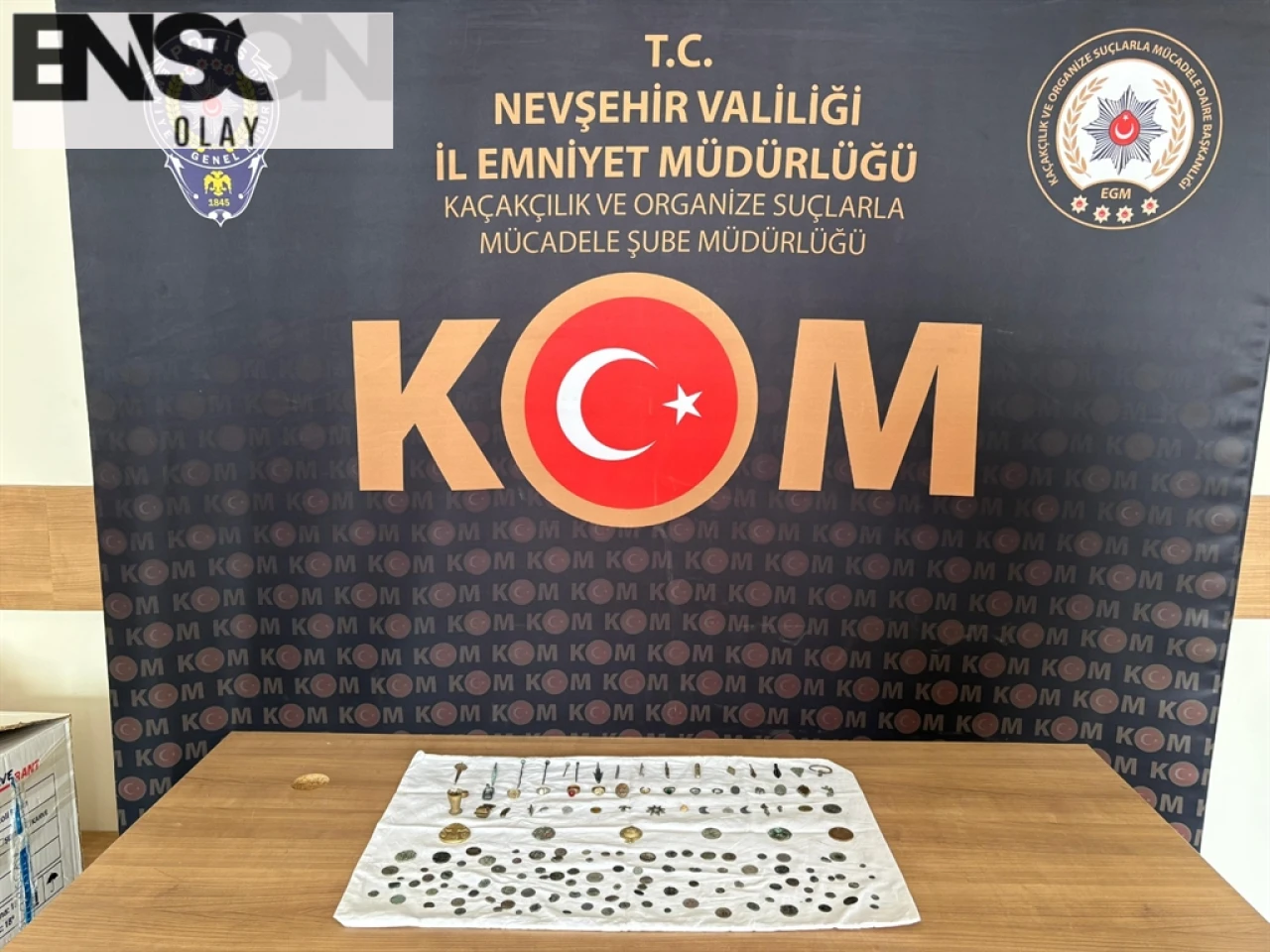 Nevşehir'de Tarihi Eser Operasyonu: 107 Roma Sikkesi Ele Geçirildi, 1 Şüpheli Gözaltında