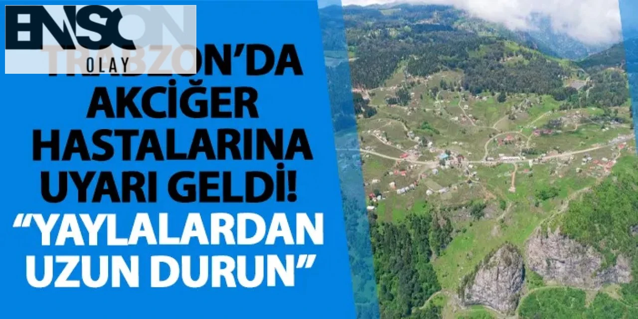 Akciğer Hastaları İçin Yüksek Rakımlı Bölgeler Riskli Olabilir, Uzmanlar Uyarıyor.