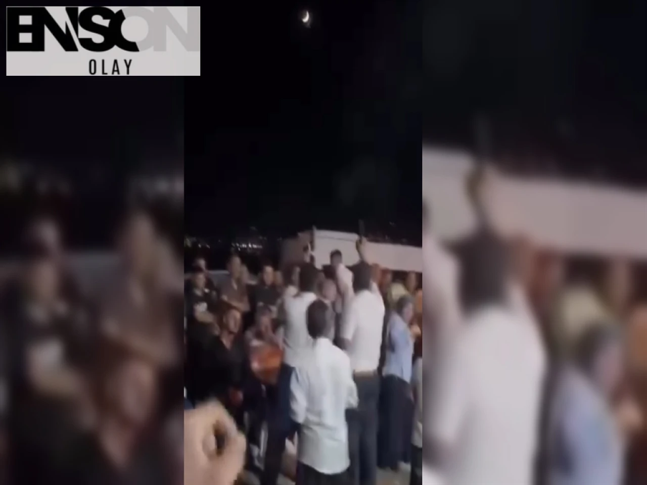 Malatya'da Düğünde Havaya Ateş Açıldı: Panik Anları Görüntülendi