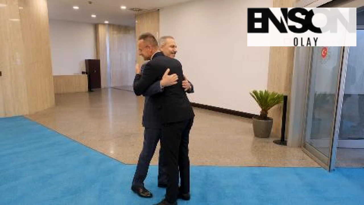 Bakan Fidan ve Macar mevkidaşı Szijjarto arasında Ankara'da görüşme gerçekleşti.