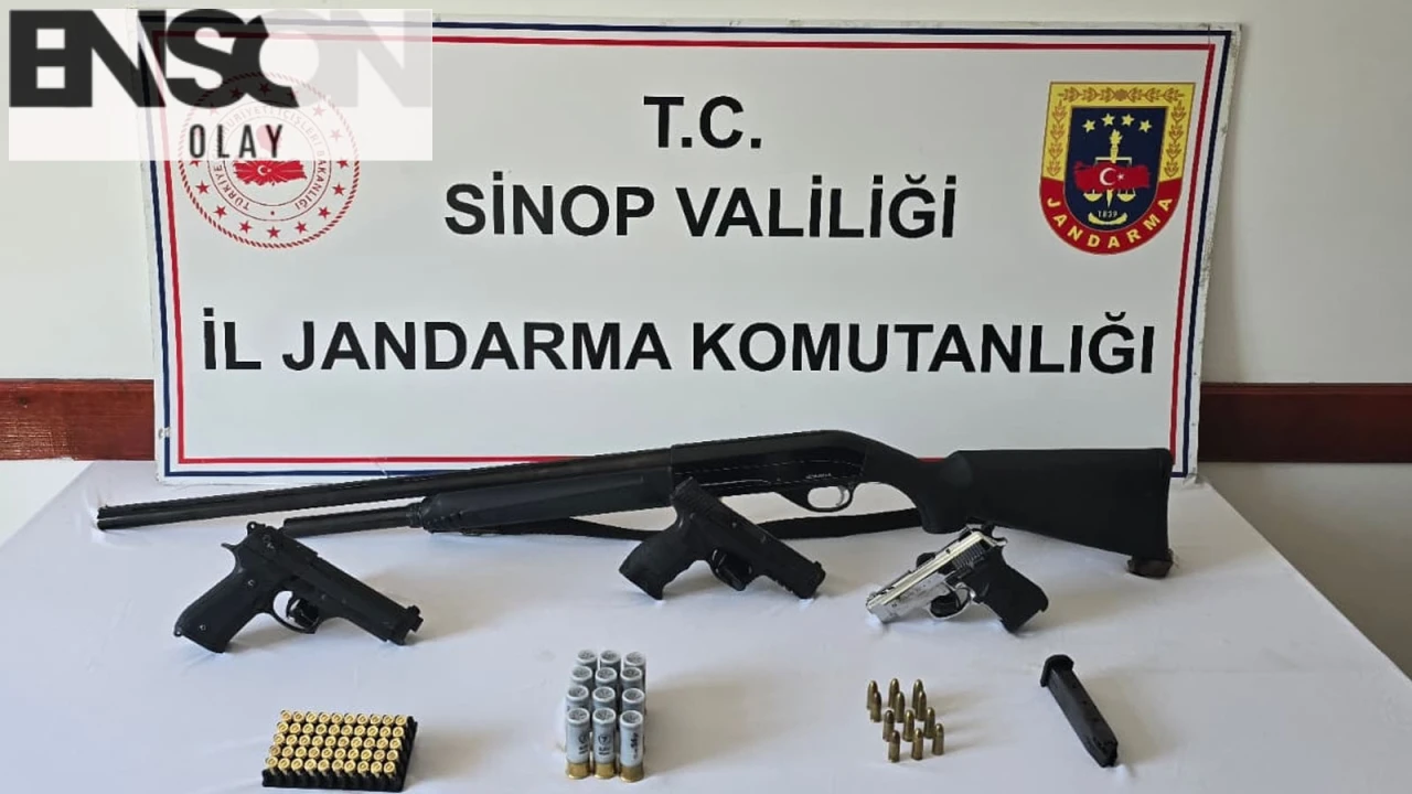 Sinop'ta Düğünde Havaya Ateş Açan Zanlılar Sosyal Medyada Yakalandı!