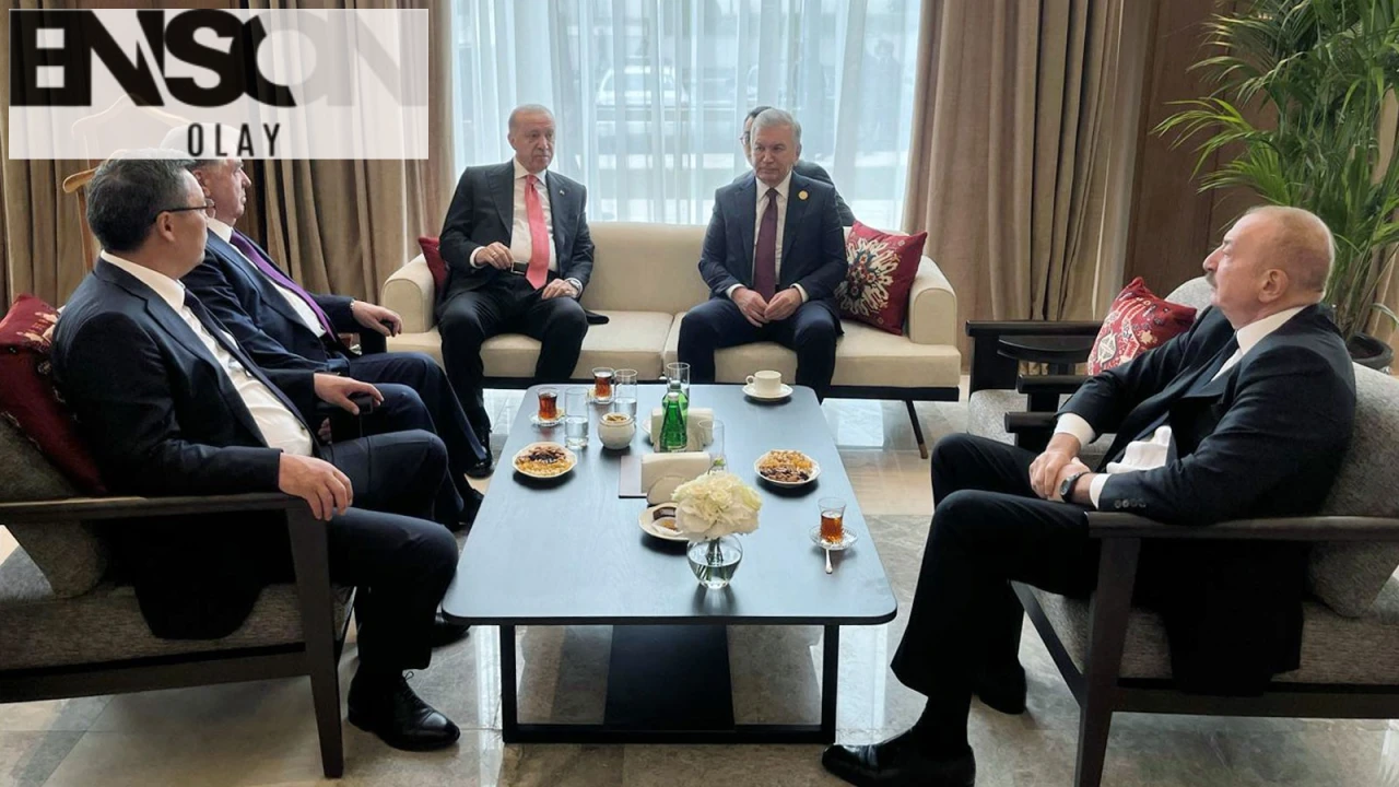 "EİT Zirvesi'nde Erdoğan, Aliyev ve diğer liderler arasında ikili görüşmeler"