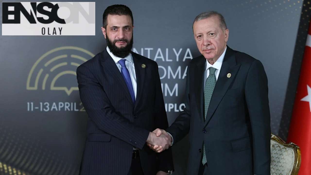 Erdoğan: "İsrail'in Suriye'deki saldırıları kabul edilemez" dedi, Suriye Cumhurbaşkanı Şara teşekkür etti.