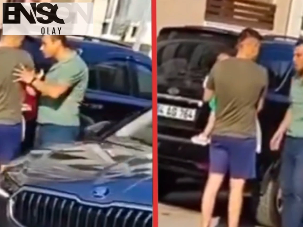 Eskişehir'de Maganda Kucağındaki Çocuğa Bile Aldırış Etmedi!