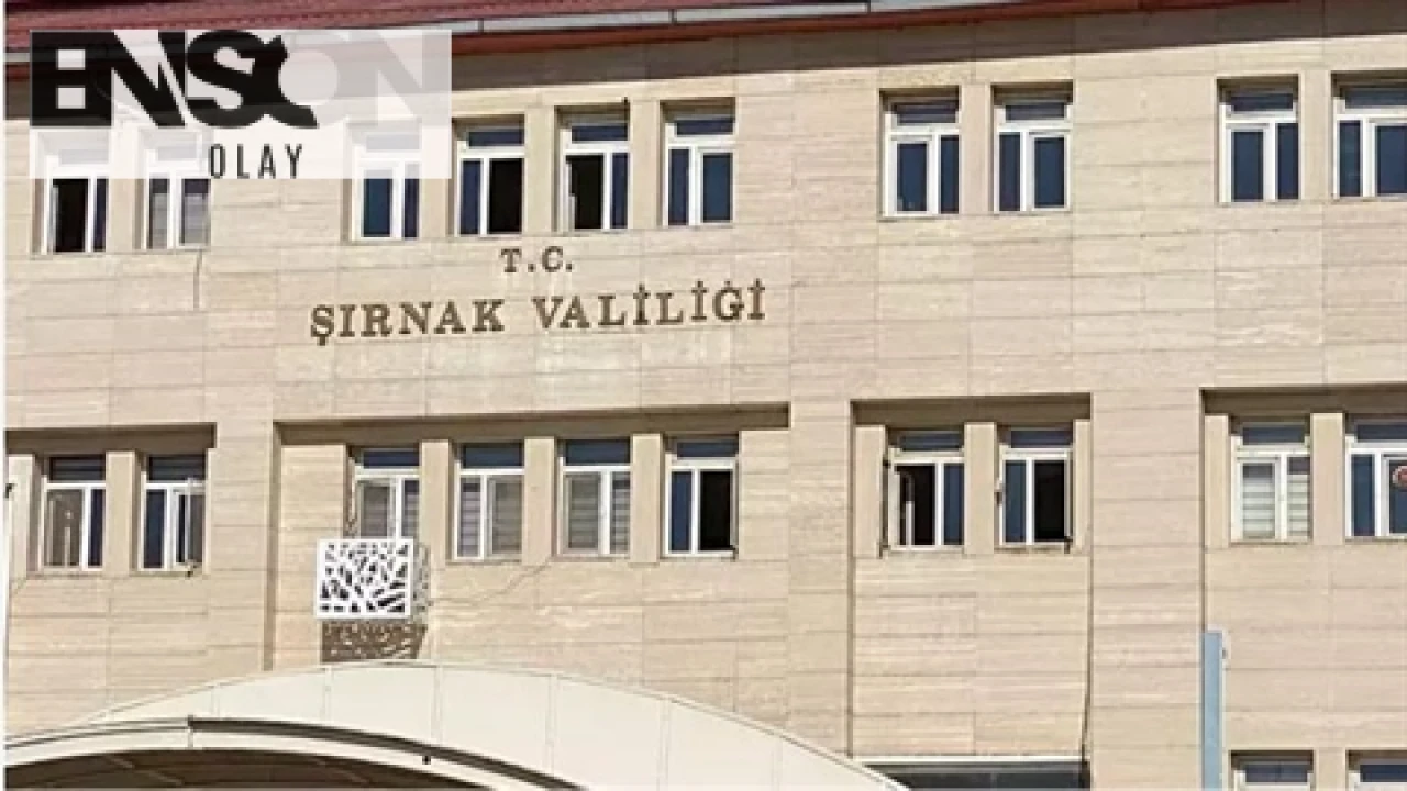 Şırnak'ta 3 Bölge Geçici Özel Güvenlik Bölgesi İlan Edildi!