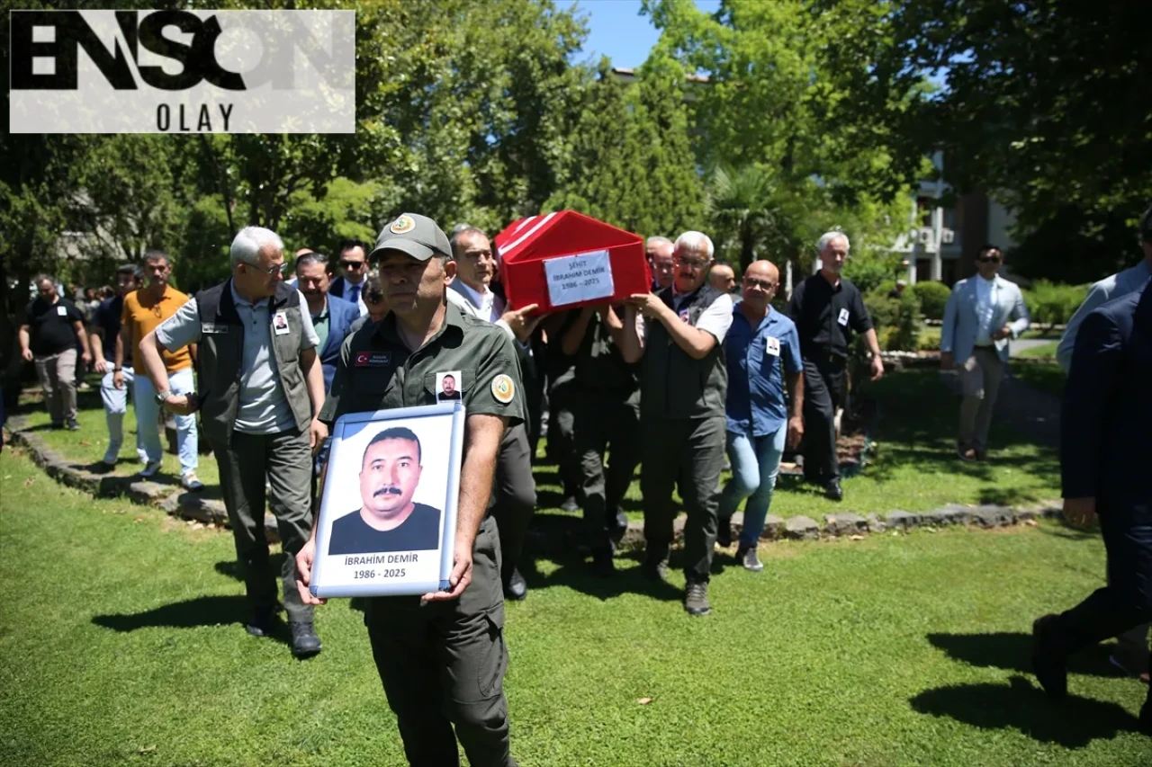 Orman Yangınında Şehit Düşen Dozer Operatörü İbrahim Demir İçin Son Görev!