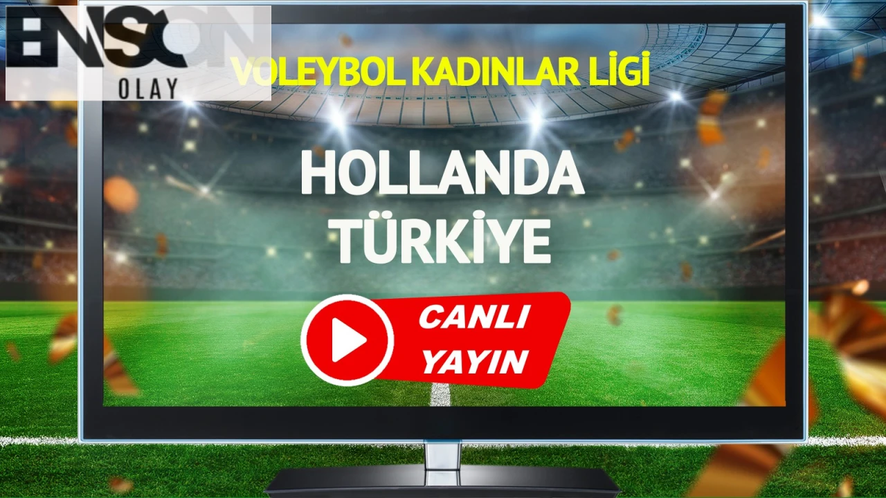 Hollanda vs Türkiye Voleybol Maçı 9 Temmuz 2025'te TRT Spor Yıldız'da!