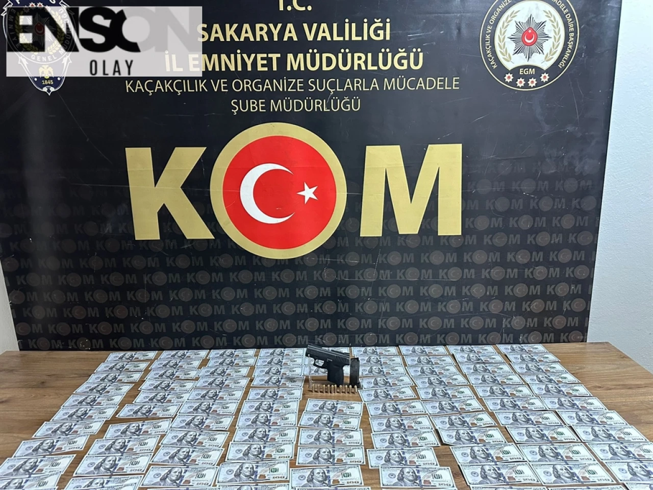 Sakarya'da Sahte Para ve Silah Kaçakçılarına Operasyon: 2 Şüpheli Yakalandı