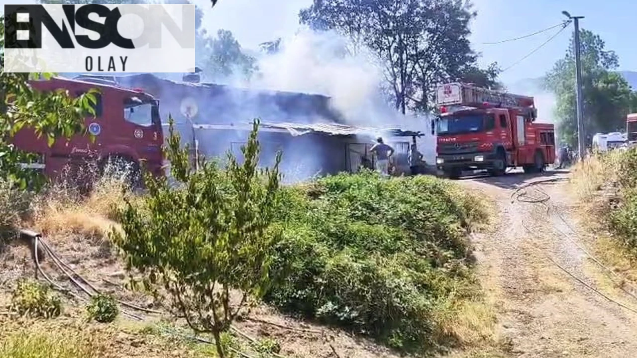 İnegöl'de Ev Yangınında Kısa Sürede Müdahale Edilerek Ölümden Kurtarıldı!