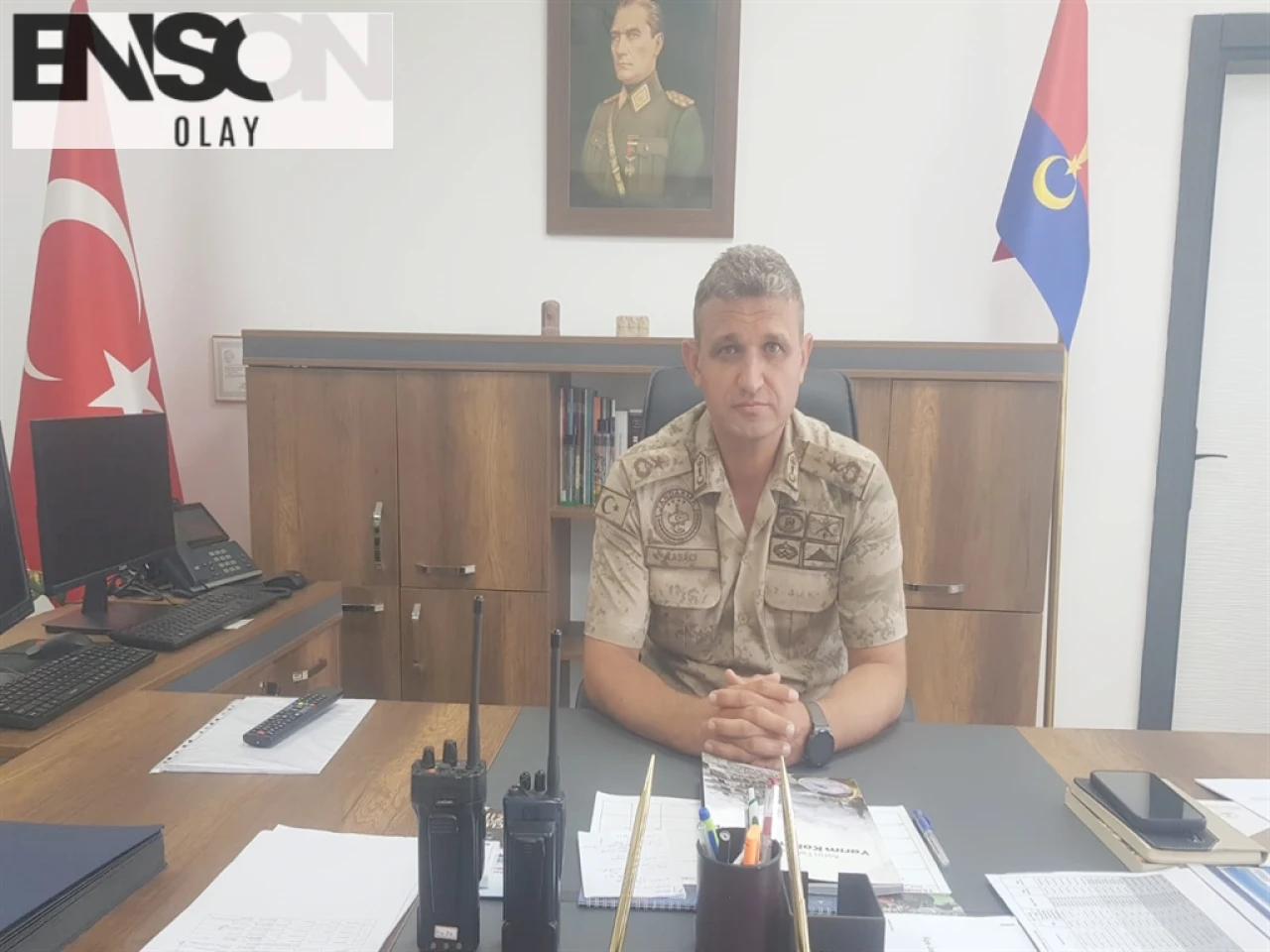 Gaziantep İslahiye İlçe Jandarma Komutanlığı'na Yeni Binbaşı Atandı!