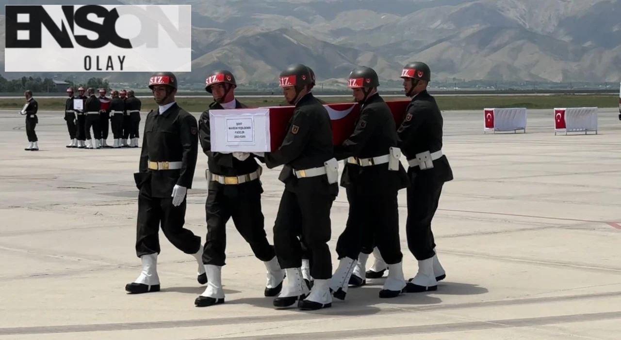 Pençe-Kilit Harekâtı'nda Şehit Olan Askerler İçin Havalimanında Duygusal Uğurlama Töreni yapıldı