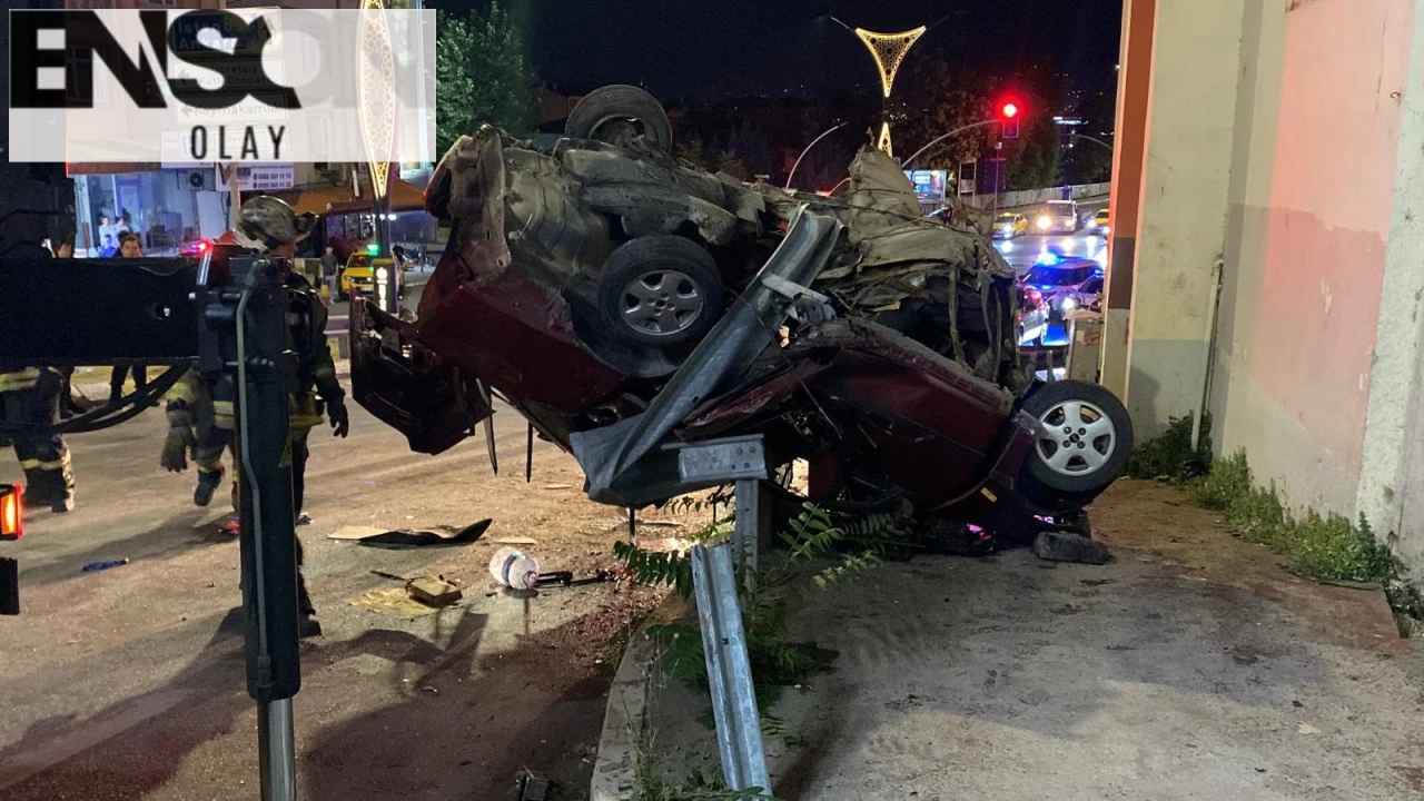 Gazanfer Bilge Bulvarı'nda Otomobil Kazası: 2 Ölü, 3 Yaralı ve Alkollü Sürücü Gözaltında