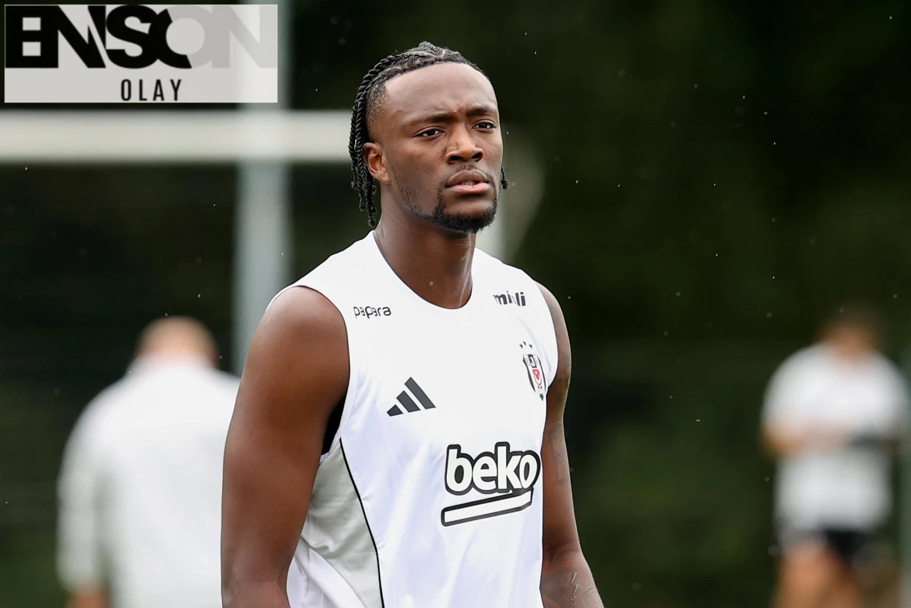 Beşiktaş'ta Yeni Transfer Tammy Abraham İlk Antrenmanına Çıktı