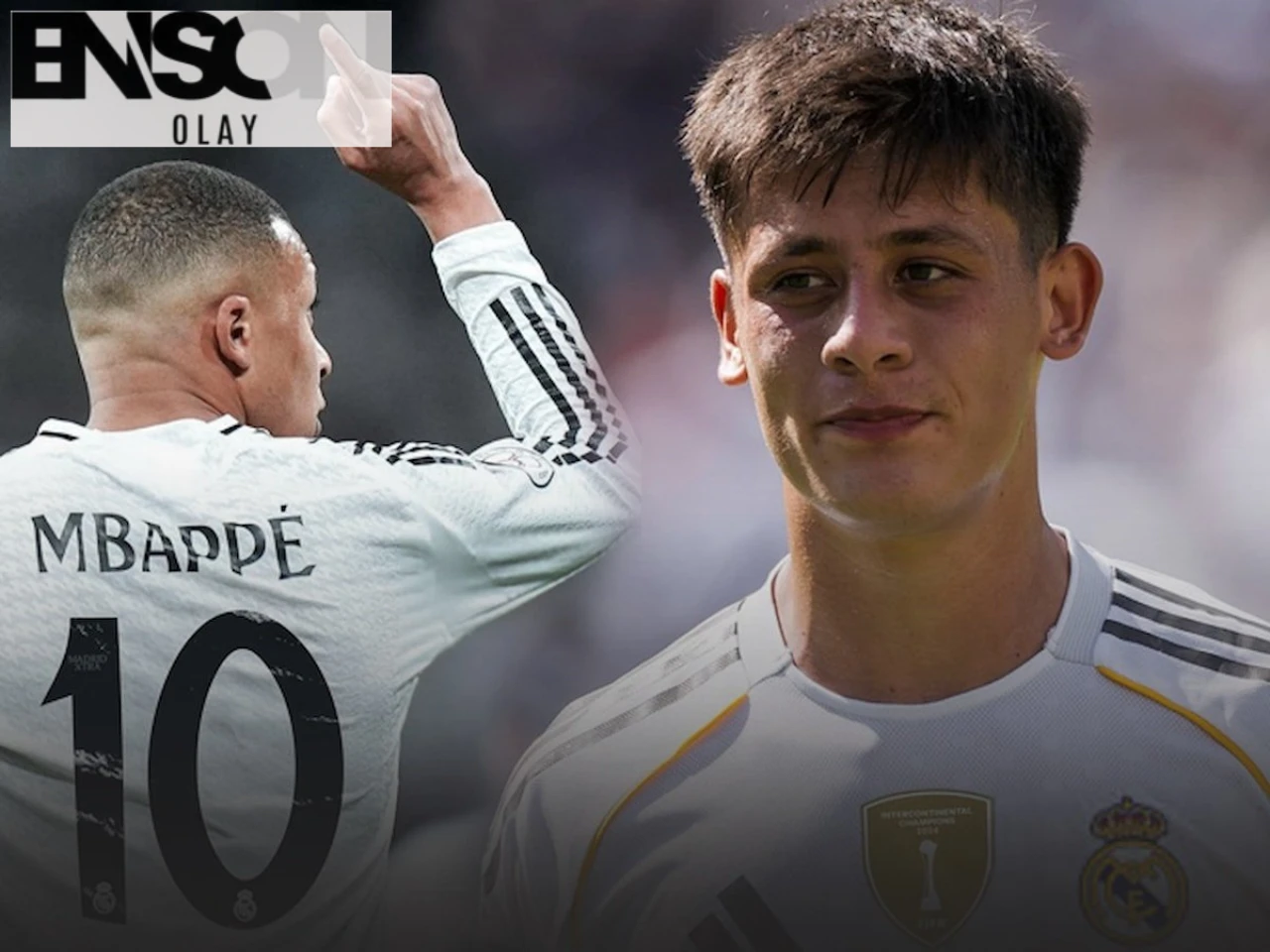 Real Madrid, Mbappe'ye 10 numarayı verdi; Arda Güler ise sabırla bekliyor.