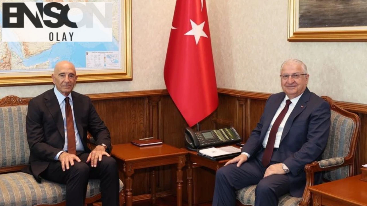 Milli Savunma Bakanı Yaşar Güler, ABD Büyükelçisi Thomas Joseph Barrack'ı Kabul Etti!
