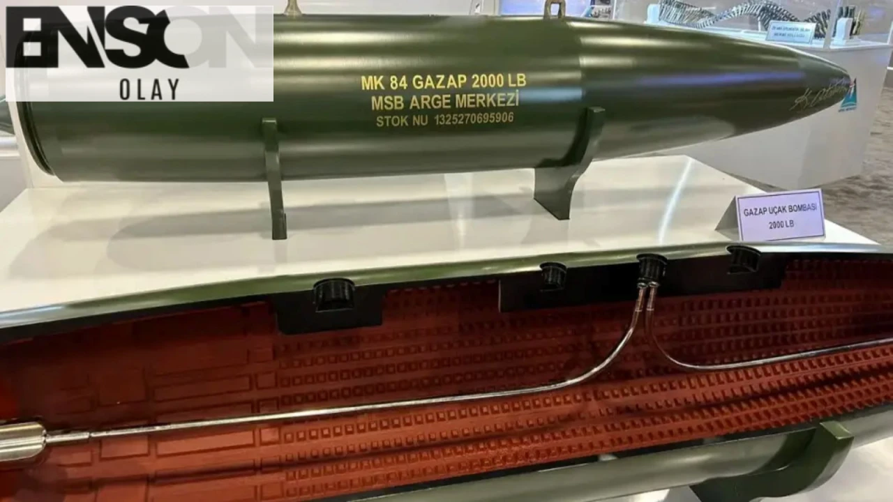 Türkiye'nin Güçlü Bombası GAZAP: F-16 ile Uyumlu, Yıkıcı Sonuçlar ve Stratejik Önem!