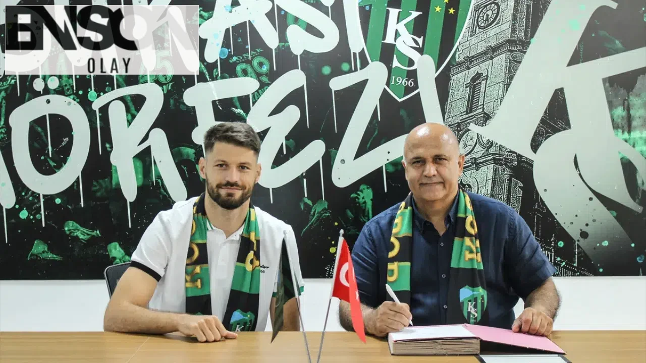 Kocaelispor, Hırvat Santrfor Bruno Petkovic'i Transfer Etti - Resmi Açıklama Geldi
