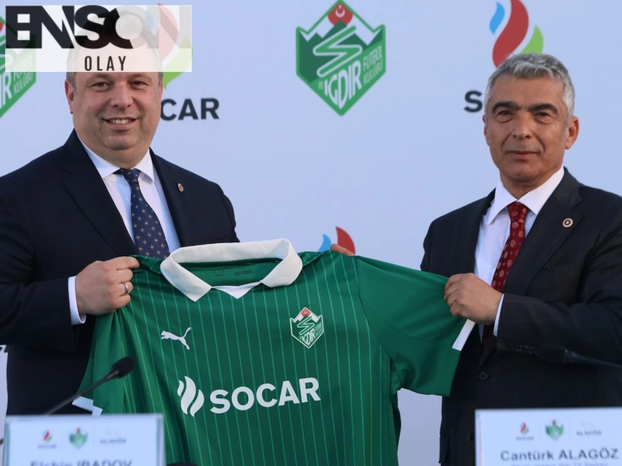 Alagöz Holding ve SOCAR Enerji, Iğdır FK'ye Sponsorluk Anlaşması İmzaladı - Süper Lig Hedefi Güçleniyor