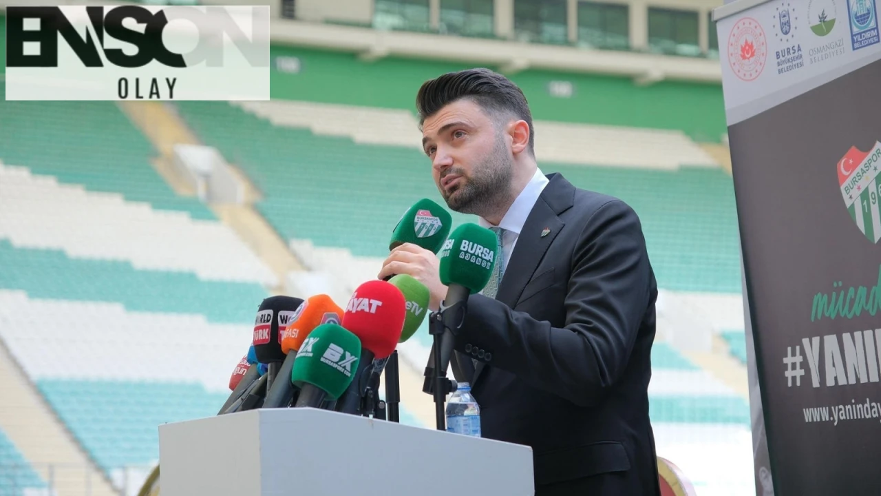Bursaspor'un Başkanı Enes Çelik, Transfer Tahtasını Başarıyla Açtı!