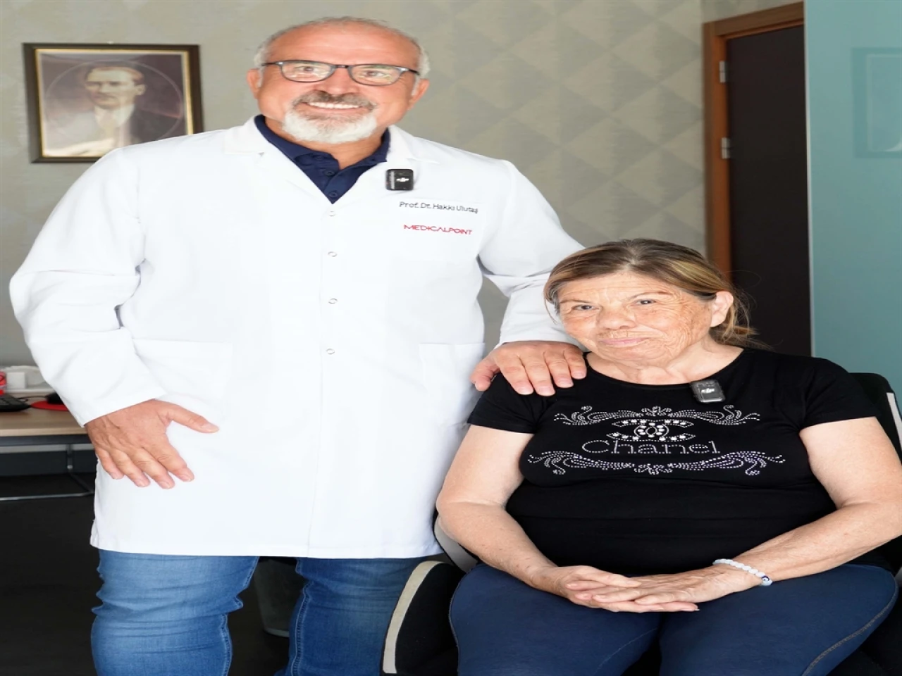 İEÜ Hastanesi'nde Kapalı Yöntemle Gerçekleştirilen Ameliyatla Akciğer Kanserinden Kurtulan 76 Yaşındaki Kadın