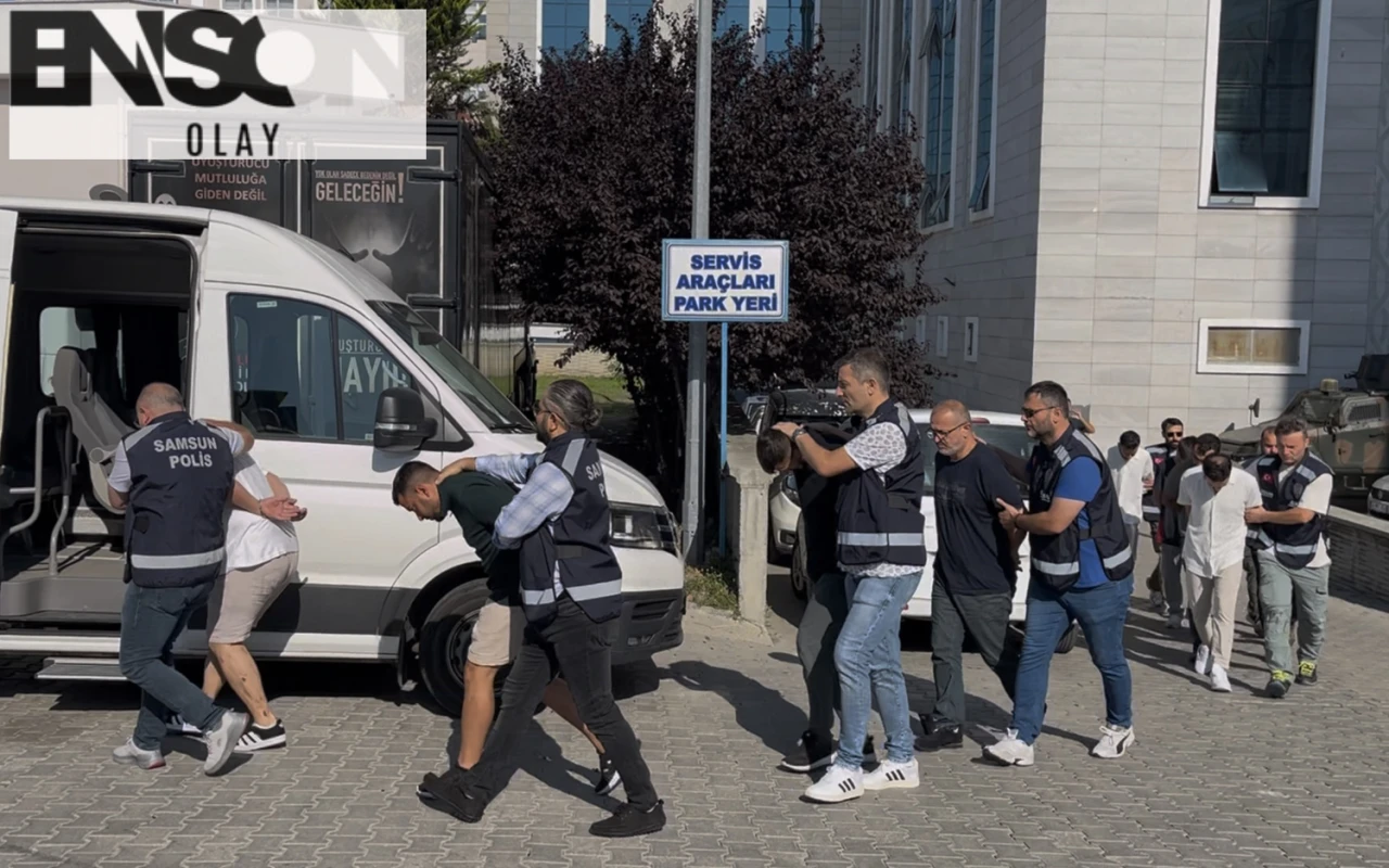 Samsun Merkezli 17 İlde Gerçekleştirilen Dolandırıcılık Operasyonunda 25 Şüpheli Yakalandı.
