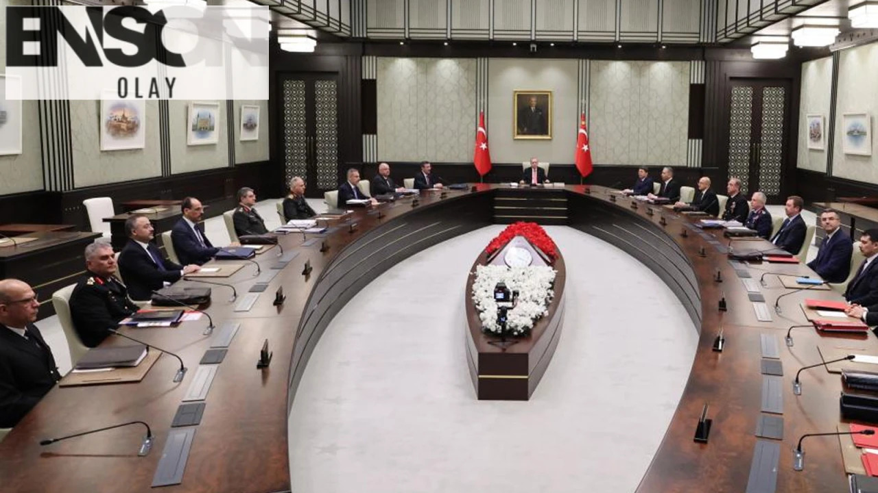MGK, Terörsüz Türkiye Sürecini Değerlendirdi ve Orman Yangınlarına Odaklandı.